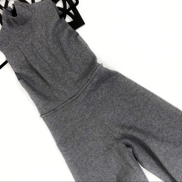 zara wool jumpsuit